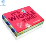 Collapsible Headphone Custom Corrugated Mailing Boxes Glossy Laminated