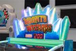 Might Wizards Kids Shooting Balls Game Machine For Shopping Center