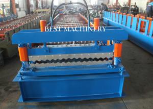 Wholesale Auto Standard Rib Corrugated Roofing Sheet Roll Forming Machine Electric control 8.5kw from china suppliers