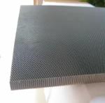 Size 1500x2000mm Spot Welded Stainless Steel Honeycomb Ventilation For Wind