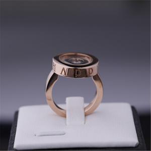 China China Jewelry Factory Made Chopard HAPPY SPIRIT RING in 18K ROSE GOLD and WHITE GOLD with DIAMOND on sale