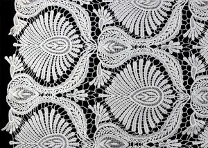 Wholesale Heavy Embroidey Polyester Lace Fabric With French Venice Guipure DTM Azo Free from china suppliers