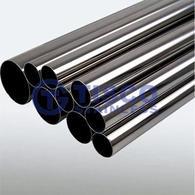 Polished Stainless Steel Pipe Tube ERW Welded Rigid Flexibility 6mm-1000mm