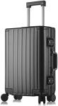 Aluninum Luggage Cabin Hardside Suitcase (Silver, 20 inch Carry-on) Visit the
