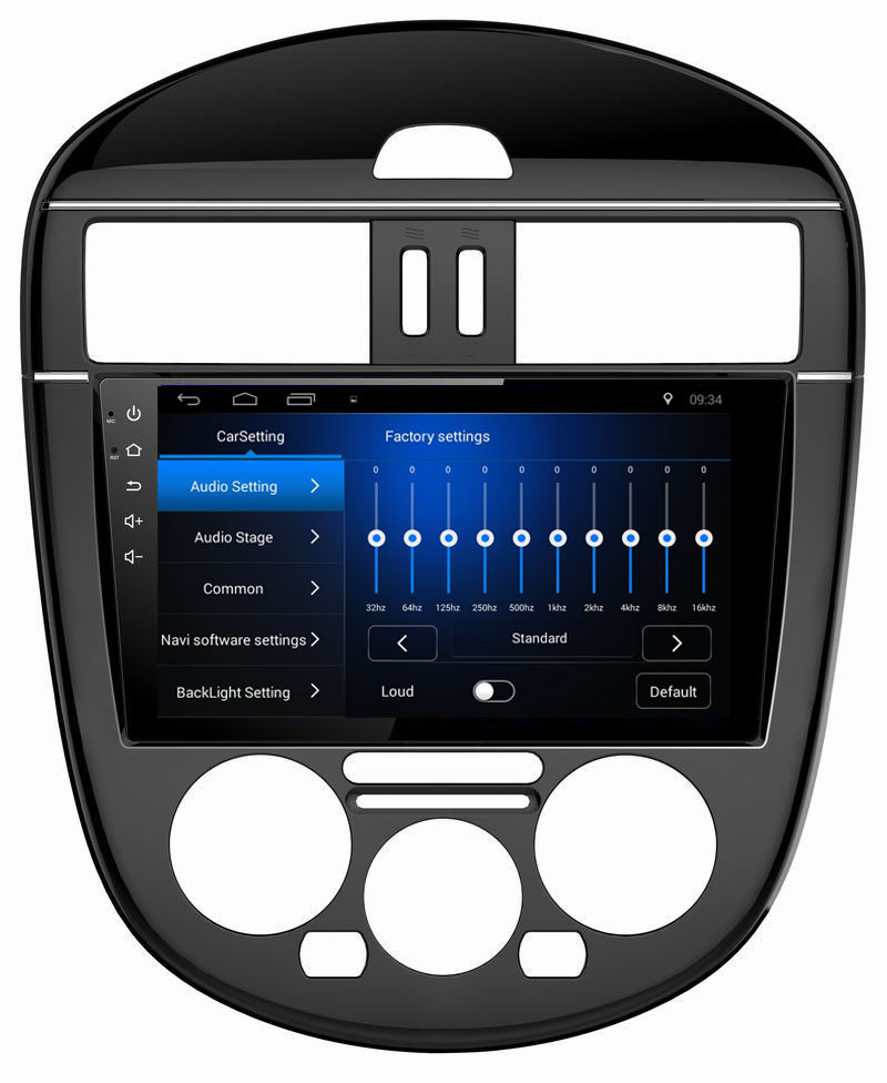 Ouchuangbo car radio multimedia android 8.1 stereo for Nissan Tiida with BT USB SWC wifi music gps navi