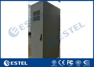 Wholesale Four Wheels Outdoor Communication Cabinets Galvanized Steel With Front / Rear Access from china suppliers