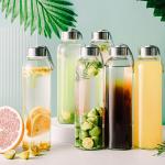 High Quality Wholesale High Borosilicate Glass Drinking Water Bottle With