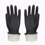 Waterproof nylon black and white ash knitting polyurethane industrial safety