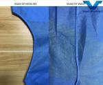 Medical Grade Disposable SMS Isolation Gown Tear Resistant with Knitted Cuff