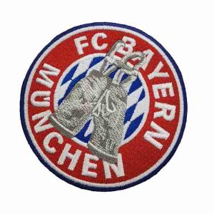 Wholesale Self Adhesive Embossed Football Team Iron On Patches Washable Cotton Thread from china suppliers