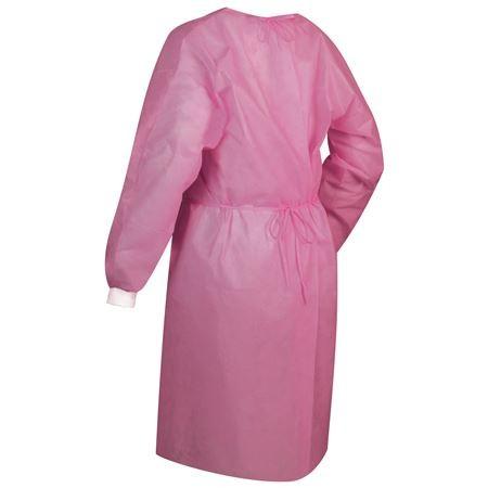 Plus Size Disposable Full Medical Level 1 Isolation Gown Non Woven Fluid