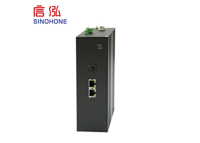 Metal Case 1gb Fiber Optic Network Switch Automatic Monitoring Supporting PTN