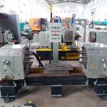 380V/50Hz PLC Double Side Drilling Machine Valve Flange Tee Multi Hole Drill