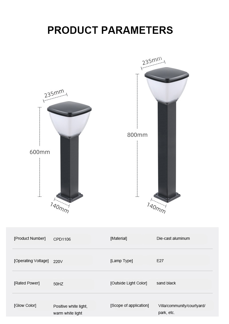 Aluminum IP54 Solar Garden Motion LED Lights 3.2V Outdoor Led