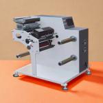 200m/Min Turret Label Slitter Rewinder Narrow Web Medium Speed Slitting Machine
