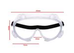 Fully Assembled Structure 2 Layer Medical Safety Goggles