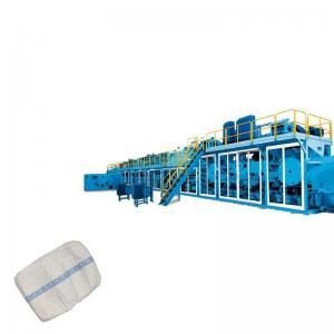 China Manufacturer Disposable Ultrasonic Automatic Adult Diapers Making Machine South Africa on sale