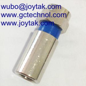 Wholesale F male Compression Connector waterproof With O-Ring for RG6 Coaxial Cable from china suppliers