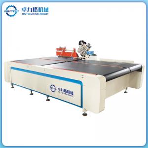 China ZOLYTECH 15-20pcs/h mattress tape edge machine automatic flipping for beginners edging sewing machine on sale