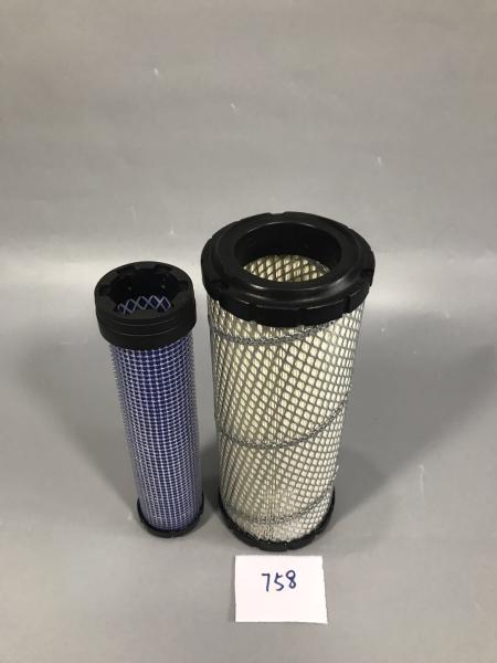 Komatsu Heavy Equipment Air Filters 119808-12520 AF25551 P822543 For PC20 30 40
