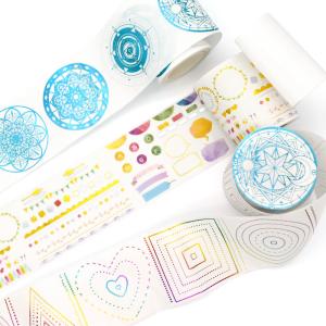 Wholesale Custom Design Decoration Kawaii Japanese Foil Washi Paper Tape from china suppliers