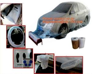 Wholesale Reusable seat cover car seats Steering wheel cover foil Disposable car carpet cover Disposable seat cover on a roll Wing from china suppliers