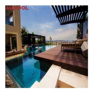 Wholesale 30-950mm Thickness Customized Large Above Ground Steel Frame Swimming Pool for Hotel from china suppliers