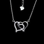 Cute Dolphin 925 Sterling Silver Necklace 40cm + 5cm Extension Chain