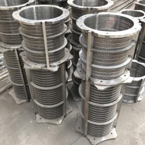 Wholesale Stainless Steel Screw Press Screen Self Cleaning Wedge Vee Wire Screen from china suppliers
