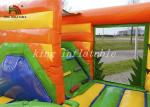 0.55mm PVC Tarpaulin Inflatable Commercial Bounce Houses Combo Playground