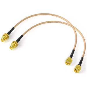 Wholesale Copper WiFi Radio Frequency Antennas Extension Cable RP-SMA Male To Female from china suppliers