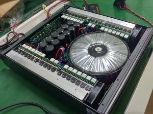 Wholesale Black Steel 100dB 2x1650W 2 Channel Switching Power Amplifiers from china suppliers