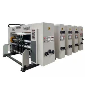 Wholesale High Speed Automatic Flexo Printing Slotting Die Cutting Machine Of Lead Edge Feeding Type from china suppliers