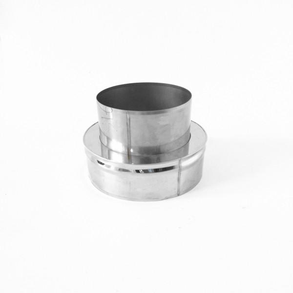 Ceramic Fibers Insulated Spigot Adaptor Stove Pipe Fittings For Stove Chimney