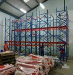 Industrial Drive In Drive Through Racking System Heavy Duty Steel Q235 Material