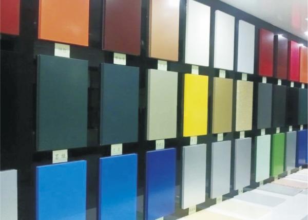 Colored Aluminum Honeycomb 4 x 8 Panel For municipal buildings facades , GB /