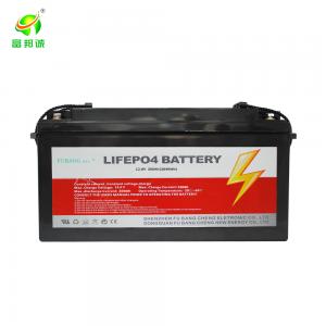 Wholesale BMS Lifepo4 12V 300AH Deep Cycle Lithium Battery Solar RV EV Outdoor UPS Golf Car Battery Replacement from china suppliers