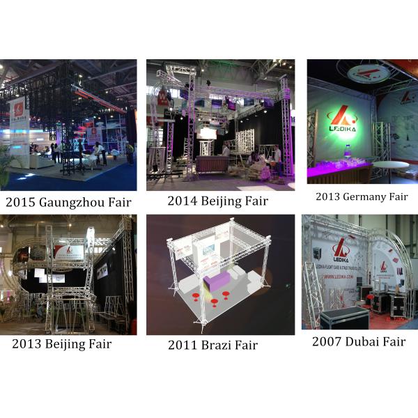 Square Triangle Beam Circular Aluminum Lighting Truss Exhibition Dj Stand Truss
