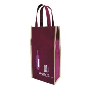 Wholesale sell reusable non woven wine bag from china suppliers