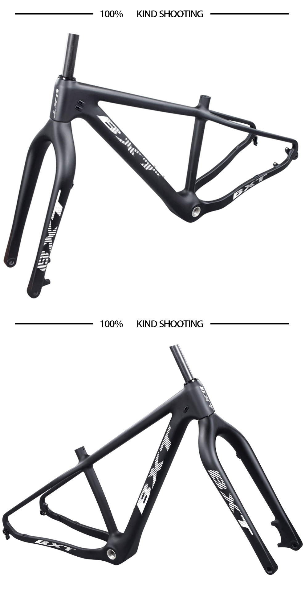 Snow Fat Bike Frame Carbon Full Carbon Fiber MTB Mountain Bicycle Frames 26er