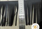 customized leather tassel fringe for bag decoration , elegant fashion handmade