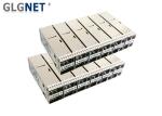 EMI Spring 2x6 QSFP28 Cage Integrated Connectors Mate High Density Application