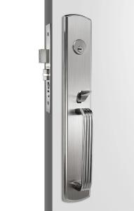 Wholesale Satin Stainless Steel Door Handles / Entry Door Handlesets With Knob from china suppliers