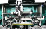 4 Colors Automatic Screen Printing Equipment , SGS 50pcs/Minute Rotary Screen