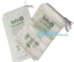 biodegradable compostable eco friendly orn starch dry cleaning laundry bag,