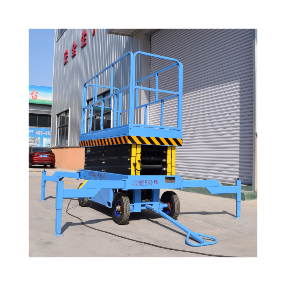 Mobile Self-Propelled Manlift 5M 8M 12M 14 M 16 M 18M High Platform Hydraulic 1000kg Electric Lifting Scaffold Scissor Lift