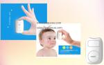New Design android baby thermometer,smart app thermometer