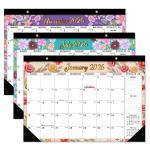 End Month December Custom Wall Calendar Retangle Design Full Color Printing