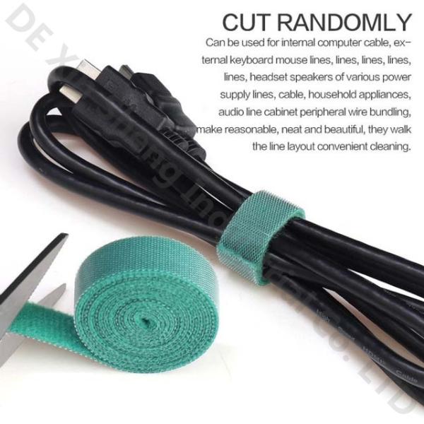 12.5mm 25mm Back To Back Hook And Loop Tape Double Sided Hook Loop