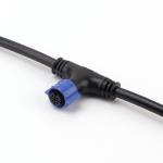Male Fefmale T Type Waterproof Connector IP67 PA66 Self Quick Lock